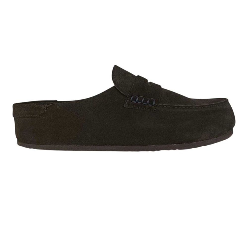 Jack Wills Mens Suede Casual Flat Sandals / Mocha